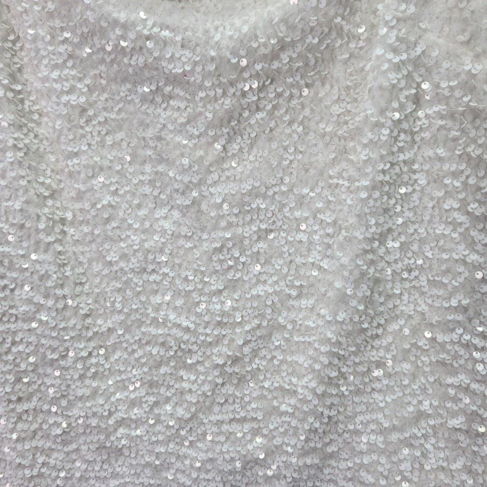 ON 34TH Womens XL Cannoli Cream Sequin Cami Tank Top Holiday Evening‎ Party New - Picture 3 of 9